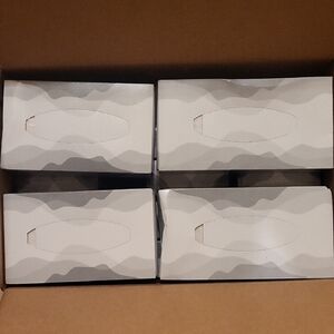 Lot Of 21 Georgia Pacific 2 ply facial tissue all new 100 count 8.4 in x 7.5 in